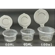 Glass | PUDDING CUP | CUP CUP | PUDDING CUP WITH CONNECTED LID | GS PUDDING CUP