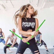 POUND FIT STICK Workout Ripstic Stick Nylon Cardio Drumming 1 Pair Sports Stick