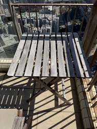 IKEA Wooden Outdoor Folding Table ASHKOLMEN 折疊桌