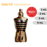JPG Le Male Elixir Parfum Decant 1ml 2ml 3ml 5ml 10ml