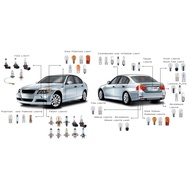 Original OSRAM H1,H3,H4,H7,H8,H11,HB3,HB4 Light Bulb ( Made In Germany )