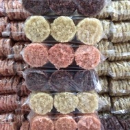 Rengginang Mentah Rasa Terasi/pulut hitam/Pulut Putih.