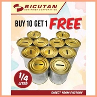 BUY~B$10=U+GET;aV&1{xA'FREE{Hs'COIN{Uk'BANK{Vf'/{K'ALKANSIYA IPON CHALLENGE PLAIN TIN CAN 1/4 LITER
