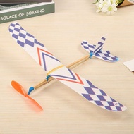 [ร้านค้าใหม่ลดราคาครั้งใหญ่] ของเล่นเด็กแบบทำเองเครื่องบินโมเดลเครื่องบินกระดาษของเล่นเครื่องร่อนใช้พลังงานยางยืดยืดหยุ่น