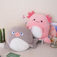 Cute Animal Plush Pillow Axolotl Devil Fish Sea Animal Sofa Pillow