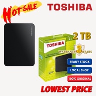 [Local Seller]Toshiba 2TB 1TB External Hard Drive USB 3.0 Hard Drive External Hard Drive