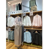 UNIQLO WOMEN Long Sleeve Rayon Blouse