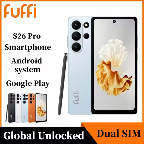 FUFFI S26 Pro Smartphone Android 12GB / 512GB 4100mAh Battery 720x1612HD 6.56 Inch Phone 5+16MP Came