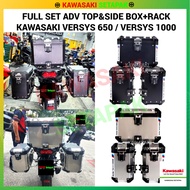 FULL SET ADV (TOP&SIDE BOX+RACK) KAWASAKI VERSYS 650 / VERSYS 1000