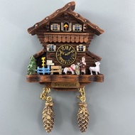 Swiss travel commemoration creative three-dimensional characteristic residential cuckoo clock decorative crafts magnetic