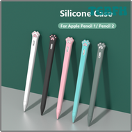 TGBFH Silicone Case For Apple Pencil 2 1st 2 Case Pencil case Tablet Touch Stylus Protective Cover Pouch Portable Soft Silicone Case HFVGF