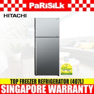 (Bulky) Hitachi R-VGX480PMS9-MIR Top Freezer Refrigerator (407L)