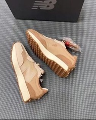【🔥卡其棕】ANB BRAND x New Balance 327 休閒跑步鞋 卡其棕 男女同款