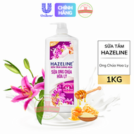 Sữa Tắm Dưỡng Thể Hazeline Thiên Nhiên Sáng Mịn - Chai 1KG