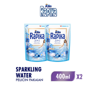 [Paket isi 2] Rapika Pewangi Pakaian Sparkling Water 400ml
