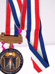100PCS PER ORDER KAGAWARAN MEDALS 6CM BRONZE