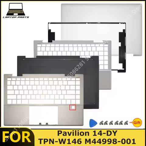 For Pavilion 14-DY TPN-W146 M44998-001 Laptop LCD Back Cover /Front Bezel Palm Rest Bottom Case New 