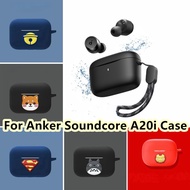 READY STOCK For Anker Soundcore A20i Case Solid Color Simplicity & Cartoon for Anker Soundcore A20i 