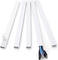 ZhiYo Cord Hider 71in, Cord Covers for Wires on Wall, Cable Hider for Wall Mounted TV, Wire Cover fo