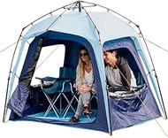 FOFANA MultiPod - Pop-Up All-Weather Sports Tent - Multipurpose Pod 270° View Multi Person Tent - Sp