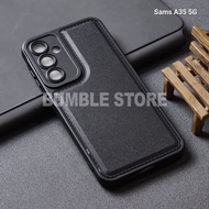 Case Samsung A35 5G Samsung A55 5G - Case Case Leather Pro Black Case Samsung A35 5G A55 5G A34 5G A54 5G