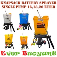 KNAPSACK BATTERY SPRAYER 16/18/20 LITER MESIN PENYEMBUR BATERI GALAS 16/18/20 LITER