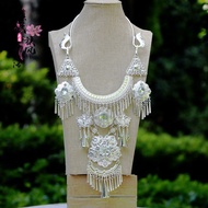 Collar Minority Ethnic Silver Jewelry Dong Ethnic Yao Ethnic Performance Costume Accessories