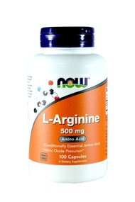 Arginine 500mg, 100 Capsules (Pack of 2)