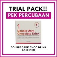 [JTT FITNESS] Double Dark Chocolate Drink (3 sachet)