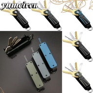YUMEIREN Keys Fob with Clip, Holds 2-6 Keys with Screwdriver Key Organizer,  Modern Multi-function M