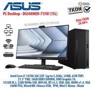 ASUS TKDN Mini tower (15L) DG500MER-715W