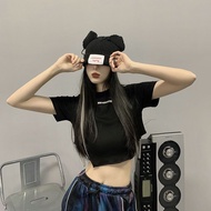 Thai jazz Dance Clothes Design Sense jazz Short Top Female abg Cool Hot Girl Dancing Navel Cropped S