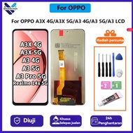 【QuickScreen】 For OPPO A3X 4G/A3X 5G/A3 4G/A3 5G/A3 Pro 5G/A5 Pro / Realme 14x 5G LCD+ Kit Alat Perc