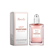 Minyak Wangi Feromon Wanita Roxelis, Haruman Bunga Lily, Minyak Wangi Roll-On Semula Jadi yang Segar
