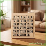 [PrettyiaedMY] Slide Number Puzzle Puzzle Concentration Training Number Slide Puzzle Toy Educational