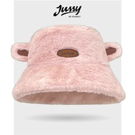 Smie JML36 Jussy Official Fur Hats Official Warm Plush Bucket Hats In Various Colors Hot Trend