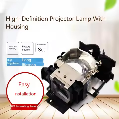 Projector Lamp With Housing LMP-C162 LMP-C163 for SONY VPL-CX21 VPL-ES3 VPL-CS20 VPL-CS20A VPL-CS21