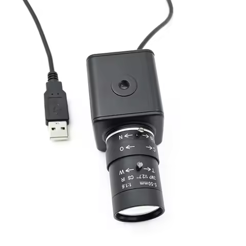 GXIVISION IMX179 8MP USB Case Camera HD,Driver Free,3264x2448 15fps,With 5-50mm Zoom CS Lens,Static 