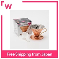 HARIO V60 Copper Dripper 1-4ช้อนโต๊ะสำหรับทองแดงMade In Japan VDP-02CP