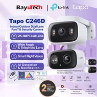 TP-LINK TAPO C246D 2K 3MP Dual Lens CCTV Outdoor Indoor Color Night Vision AI Detection