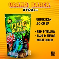 Udang Kering Pakan Ikan Channa EL BARCA Feed Xtra++ Ikan 20cm - 50 gr