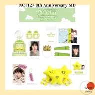 NCT127 8th Anniversary MD / starfish cushion photocard doll prop luckycard partycakeset acrylicstand