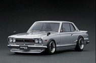 全新日版 1/18 Skyline 2000 GTR KPGC10 Sliver ignition model diecast NISSAN IG3614