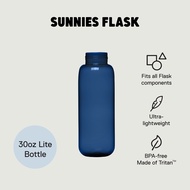 Sunnies Flask 30oz Lite Bottle (Lightweight Tritan Water Tumbler Bottle)