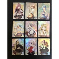 SR·21🌸Anime Waifu Collection Card 小青蛙女神物语卡牌 (The Familiar of Zero, K-ON, Lana,Tsukiko,Azusa, GOSICK,