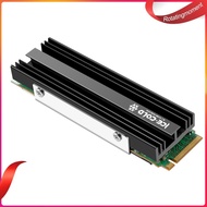 ❤ RotatingMoment  M.2 NGFF NVME 2280 SSD Heatsink with Silicone Thermal Pad Cooling Pad for PS5