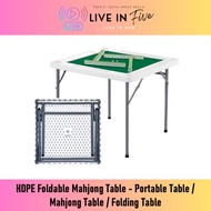 HDPE Foldable Mahjong Table - Portable Table / Mahjong Table / Folding Table