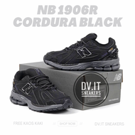 100% BNIB Sepatu Sneakers Olahraga Pria-new-balance-1906 1906R Cordura Pocket Pack Black Size 39 - 4