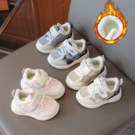 2025 Baby Toddler Toddler Cotton Shoes Baby Girl Two Cotton Shoes Waterproof Leather Baby Boy Toddle