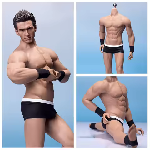 1/6 TBLeague Phicen M33 Super-Flexible Male Seamless Body With Stainless Steel Skeleton fit 1/6 12 i